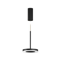 Panzeri Bella LED Pendant Light Direct Black