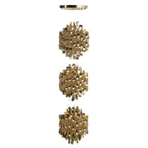Verpan Spiral SP3 Pendant Gold