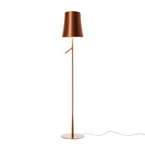 Foscarini Birdie Reading Floor Lamp - Copper