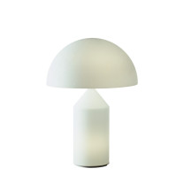 Oluce Atollo Opal Glass Table Lamp Medium