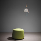 a-emotional light Cambo LED Pendant CM304 white above stool
