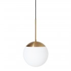 RUBN Lord 1 Pendant Light Brass Opal 300