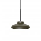 RUBN Bolero LED Pendant Light Umbra Grey Steel Medium 