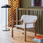 HAY Pao Steel Floor Lamp Black in Study