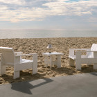 HAY Mousqueton Portable Lamp at Beach