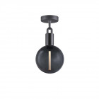 Buster + Punch Forked Globe Ceiling Light (Steel Smoked - Medium)
