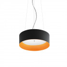 Artemide Architectural Tagora LED Suspension - 570, Orange