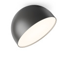 Vibia Plusminus Solo LED Ceiling  Wall Light Large Black