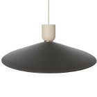 Ferm Living Collect Bell Socket Pendant Angle Cashmere Black