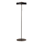 Bert Frank Revolve Stem Floor Lamp Dark Bronze Black