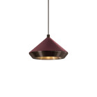 Bert Frank Shear Pendant XL Dark Bronze Oxblood