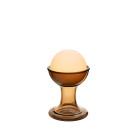 Established & Sons Gelato Table Lamp - Caramel, Lit