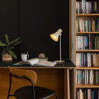Anglepoise Type 80 T1 Table Lamp Pale Putty on Table