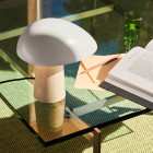 White/Ash Fritz Hansen Night Owl Table Lamp