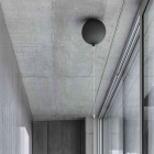 Matte Black Brokis Memory Ceiling Light Lifestyle Hallway