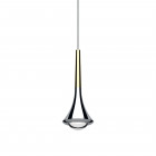 Lodes Rain LED Pendant Chrome Structure/Gold