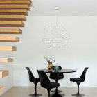 Moooi Flock of Light LED Suspension in Stairwell