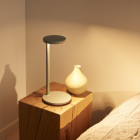 Grey Flos Oblique LED Table Lamp