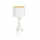 Kartell Bourgie Table Lamp White/Gold