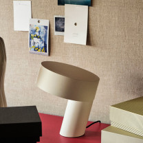 HAY Slant Table Light White in Study