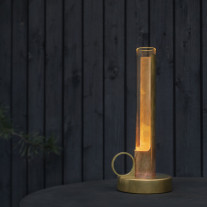 Orsjo Belysning Visir LED Portable Table Lamp Brass