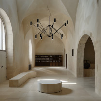 Marset The W LED Suspension Lifestyle Hall
