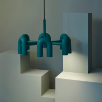 Small Green AGO Cirkus Chandelier