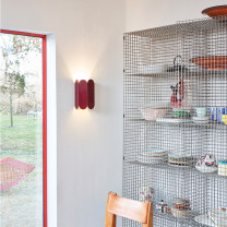 Auburn Red HAY Arcs Wall Light