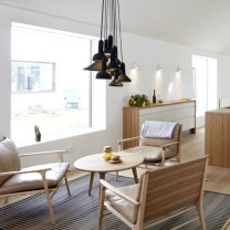 Established & Sons Torch Bunch Suspension S10 in Living Room