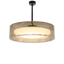 Marset Ringo LED Ceiling Light Fixed Stem 90 Smoked 40