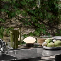 &Tradition Mist AP21 Portable Lamp in Kitchen