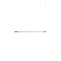 Hollis + Morris Bennington LED Horizontal Pendant - 5ft, White Oak