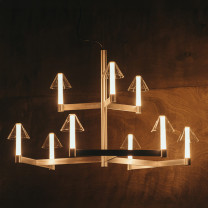 Marset Fragile LED Chandelier CH9 in Situ