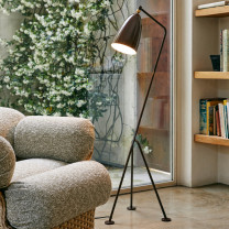 Gubi Grashoppa Floor Lamp Lifestyle Nook