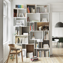 Large White Muuto Stacked Storage System