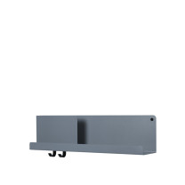 Muuto Folded Shelves - Medium, Blue Grey