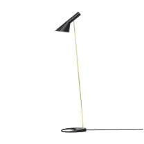 Louis Poulsen AJ Floor Lamp Black/ Brass