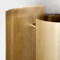 Northern Butterfly Wall Light Brass Detailing 