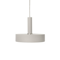 Ferm Living Collect High Socket Pendant Record Grey Grey