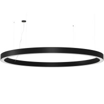 Panzeri Golden Ring LED Suspension 300 Direct and Indirect Black