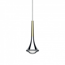 Lodes Rain LED Pendant Chrome Structure/Gold