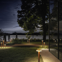 Panzeri Venexia LED Floor Lamp Lifestyle Garden