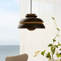 Black P1 Fritz Hansen Concert Pendant 