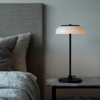 Nuura Blossi LED Table Lamp Black/Opal White