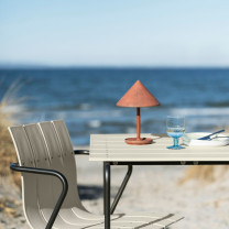 Mater Terra LED Portable Lamp Red by Seaside