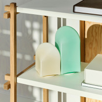 HAY Parade LED Portable Lamp Lifestyle Shelf 2