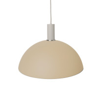 Ferm Living Collect Low Socket Pendant Dome Grey Cashmere