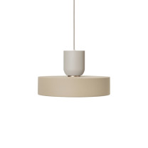 Ferm Living Collect Bell Socket Pendant Record Grey Cashmere