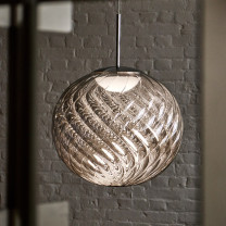 Tom Dixon Whirl Pendant Silver Close Up