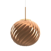 Tom Dixon Whirl LED Pendant 45 Copper Off